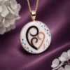 Médaillon Silouhette au Lait Maternel (Collier ou Bracelet)