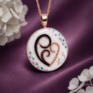 Médaillon Silouhette au Lait Maternel (Collier ou Bracelet)