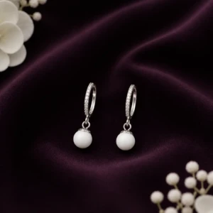 Boucles Giulia - Boucles d'oreilles au lait maternel