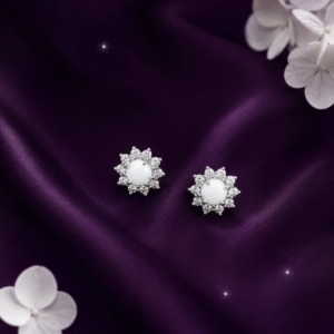 Boucles lait'tincelle - Boucles d'oreilles au lait maternel