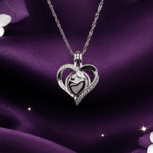 Duo - Collier au lait maternel résiné ou en poudre