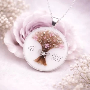 Bouquet d'amour lacté (Collier ou Bracelet)