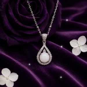 Mon or blanc - Collier avec ou sans lait maternel (Copie)