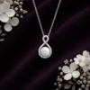 Amour infini - Collier lait maternel résiné ou poudre