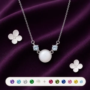 Lénora - Collier avec ou sans lait maternel