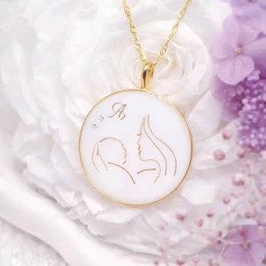 Médaillon symbiose (Collier ou Bracelet)