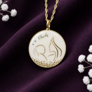 Médaillon symbiose (Collier ou Bracelet)