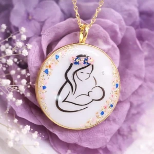 Médaillon La tétée (Collier ou Bracelet)