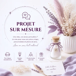 Projet sur mesure - Avec ou sans lait maternel