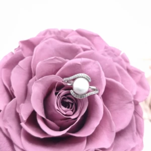 Bague souvenir lacté