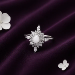 Bague Anastasia au lait maternel