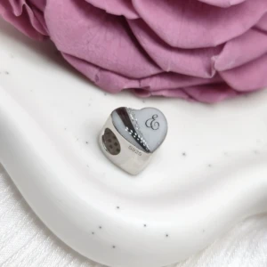Perle Pandora coeur - perle avec ou sans lait maternel
