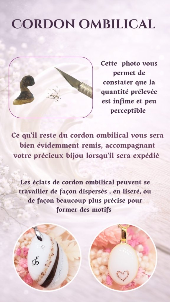 Inclusion possible dans un bijou au lait maternel Douce Symbiose - planche 10