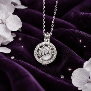 Collier Olivia- Collier au lait maternel résiné ou en poudre